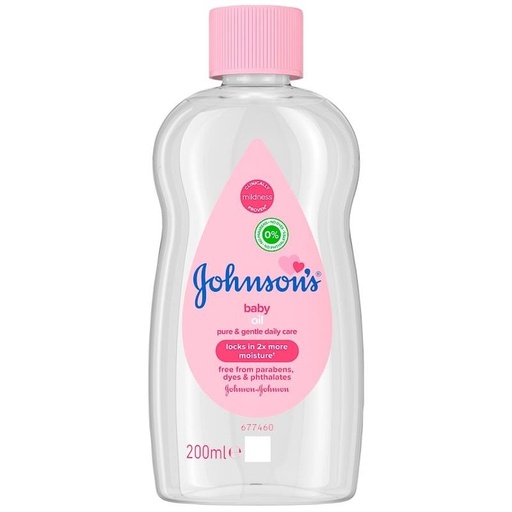 Johnson's Baby Oil, 200 Ml (Pack of 1)