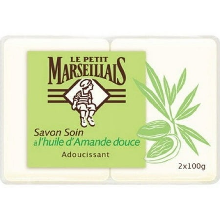 Le Petit Marseillais Savon Kraft Amande Douce 2x100g Sweet Almond Soap