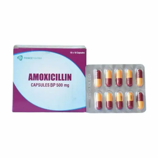 AMOXYCILLINE CAPS  500 MG