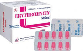 ERYYTHROMYCINE CES 500